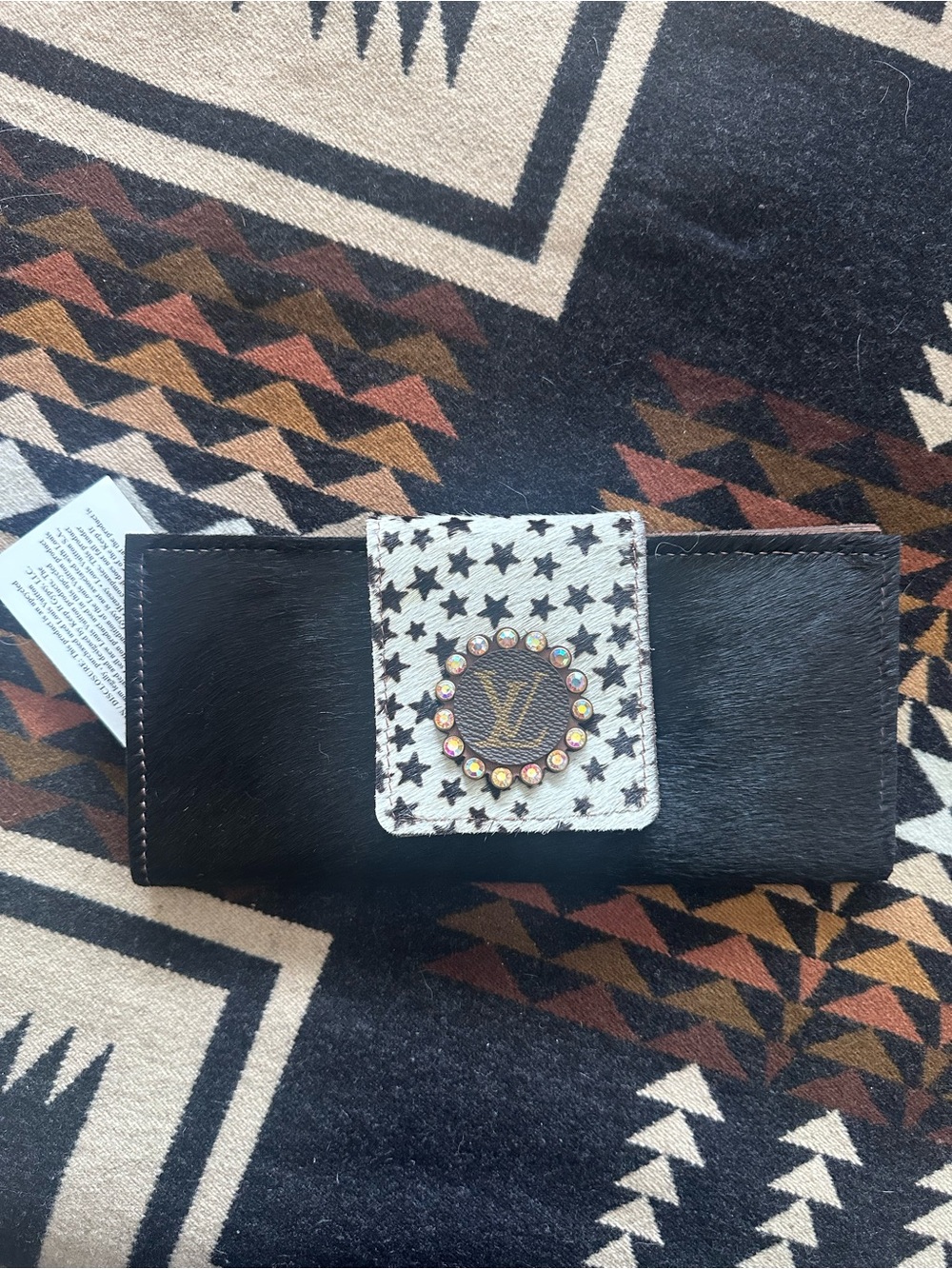 Keep it Gypsy cowhide and White Star cowhide wallet